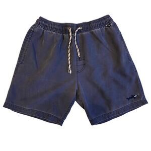 Vintage 90s Maui and Sons Original Boardwear Swim Trunks Navy Blue S Gorpcore